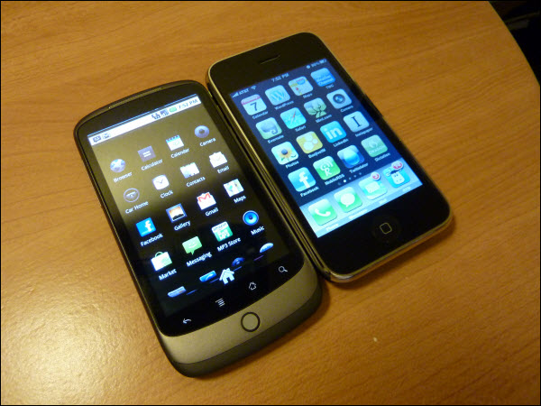 Nexus One and iPhone Compared