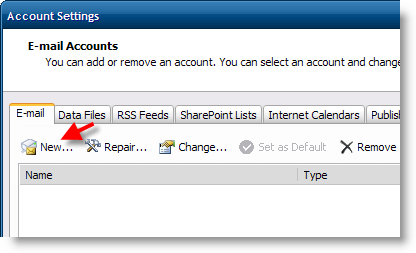 Add Remove Accounts in Outlook