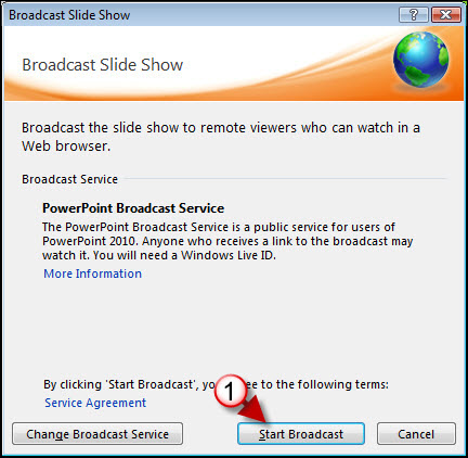 Broadcast Your PowerPoints Over the Web