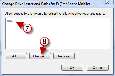 Customize and Change Drive Letters in Windows 7