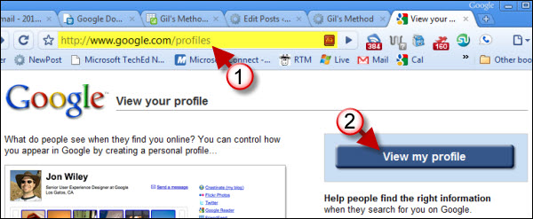 Delete Google Profile and get rid of Buzz Posts