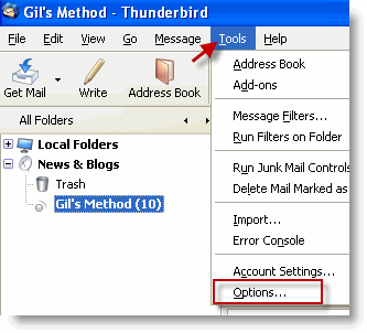 Disable email notifications