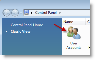 Disable User Account Control
