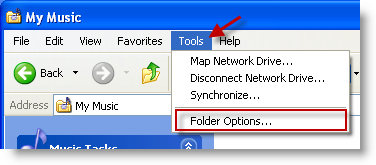 Display Full Path in Address Bar Windows XP