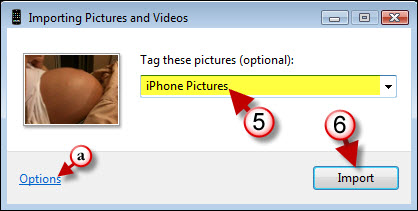 Download photos and videos from your iPhone