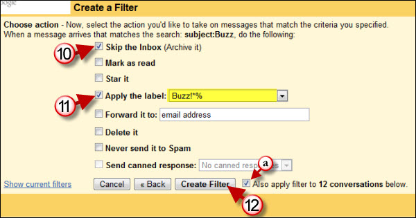 How to Filter Google Buzz Messages