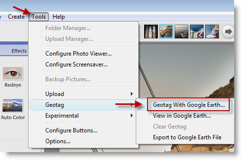 GeoTag Pictures with Picasa