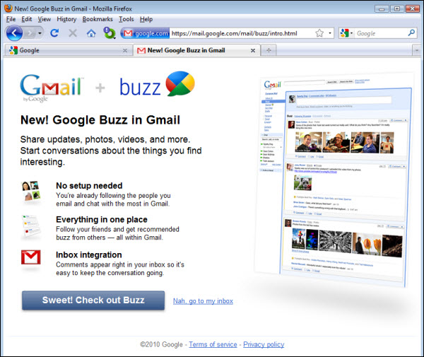How to Disable Google Buzz