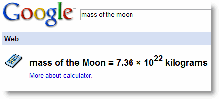 googmassofmoon 11 Obscure Google Tricks You Didnt Know Existed