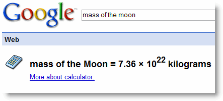 11 Obscure Google Tricks You Didnt Know Existed googmassofmoon 11 Obscure Google Tricks You Didnt Know Existed