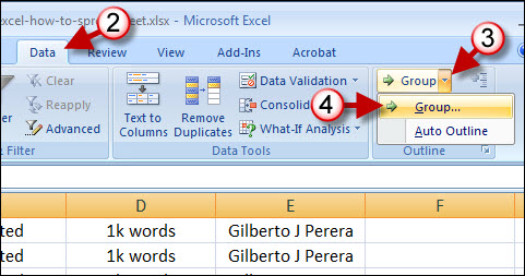 Use Comments in Excel Spreadsheets