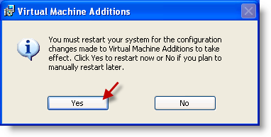 Install Virtual PC Additions