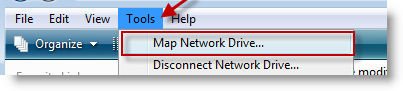 Map a Network drive
