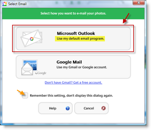 how to import pictures from email to picasa