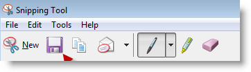 Windows 7 Snipping Tool