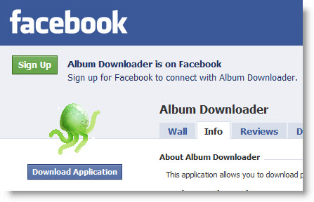 Download facebook Albums