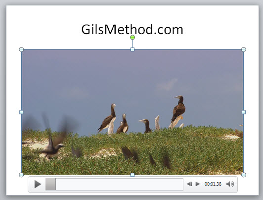 Trim Videos in PowerPoint 2010