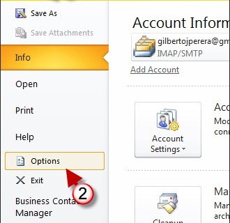 How to Modify the Default Outlook 2010 Start Folder