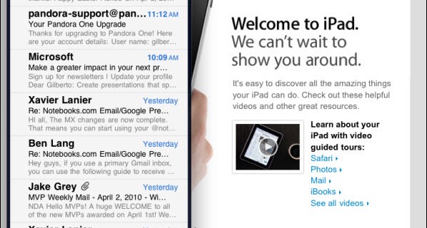 How to Setup Email Accounts on the iPad