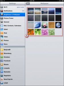 How to Change iPad Wallpaper