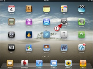Customize the iPad Picture Frame Settings