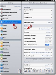 Change the Number of Emails Stored on Your iPad