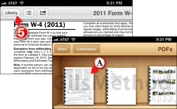 Save PDF Files to the iPad from Safari