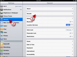 Disable Keyboard Clicking on the iPad