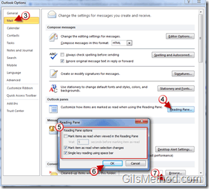 change-when-items-are-considered-read-in-outlook-2010-a