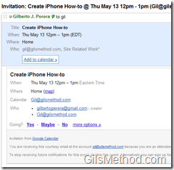  Calendar Invitations with Your iPhone