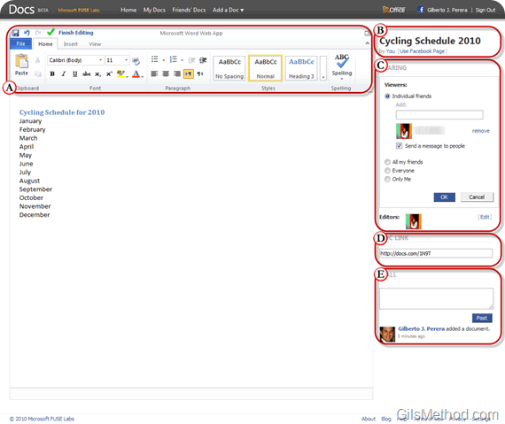 use-facebook-to-collaborate-office-2010-documents