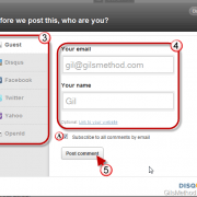 GilsMethod’s Comment System is Now Powered by Disqus