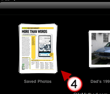How to Save Photos from Emails on the iPad