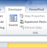 How to Enable the Developer Tab in Excel 2010