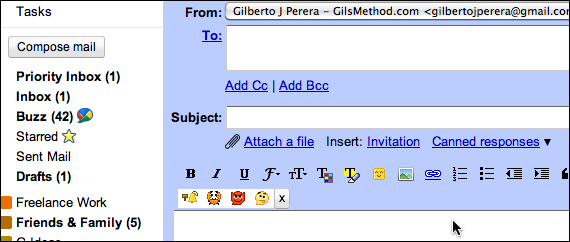 Gmail Emoticons