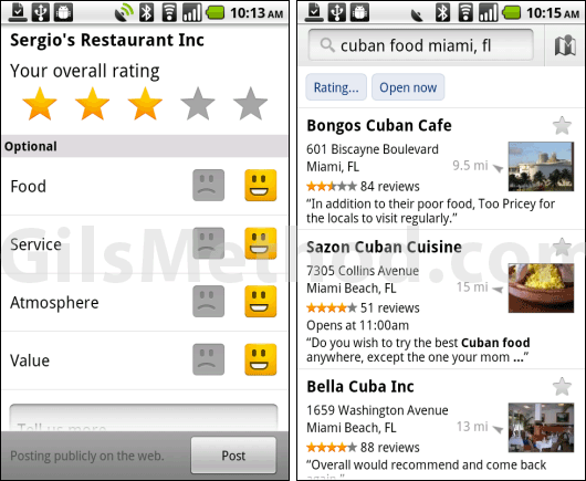 google-hotpot-recommendations-android-maps