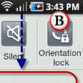 How to Enable the Screen Orientation Lock and Adjust Brightness on the Samsung Tab