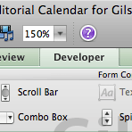 How to Enable the Developer Tab in Excel 2011