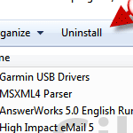 How to Uninstall Applications in Windows 7