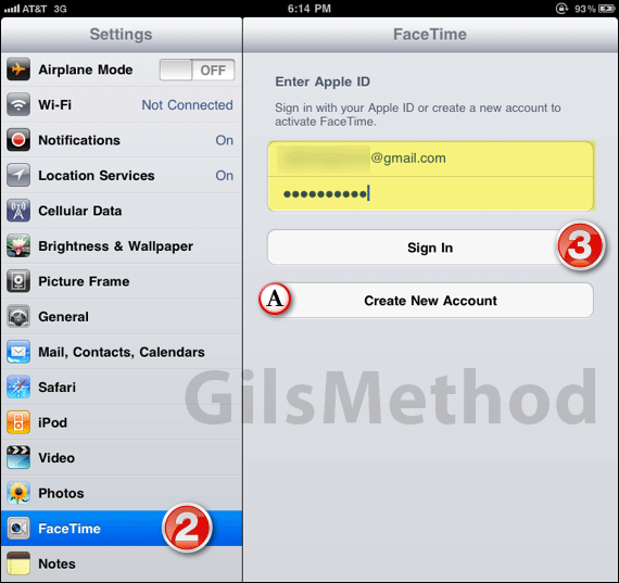 Enable facetime ipad 23