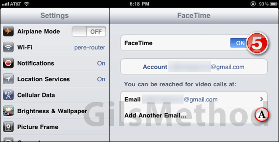 Enable facetime ipad 25