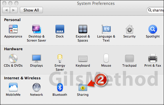 Enable file sharing mac a