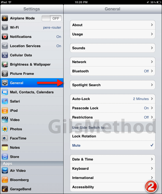 How to change font size ipad 2