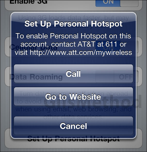 How to enable hotspot iphone6
