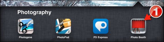 How to use photobooth app ipad01