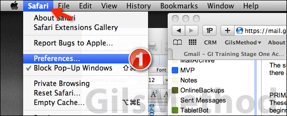 Set safari open new tabs instead windows