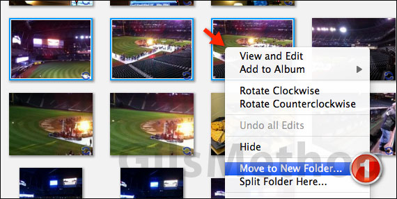 Create folder pictures picasa