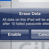 How to Enable Automatic Data Wipe on the iPad