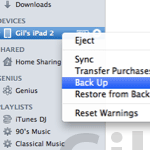 How to Manually Back Up Your iPad