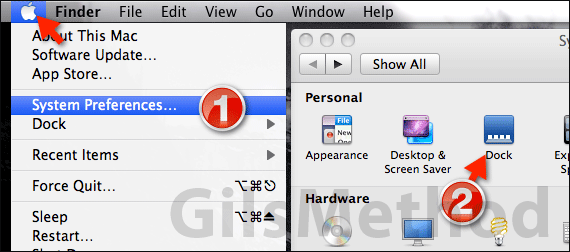 Change dock icon size mac